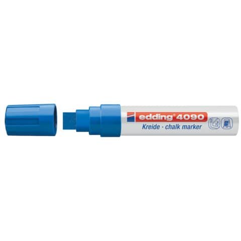 EDDING 4090 Kreidemarker - 4 - 15 mm, blau