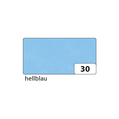 folia Transparentpapier blau 42 g/qm 25 Bogen