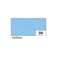 folia Transparentpapier blau 42 g/qm 25 Bogen