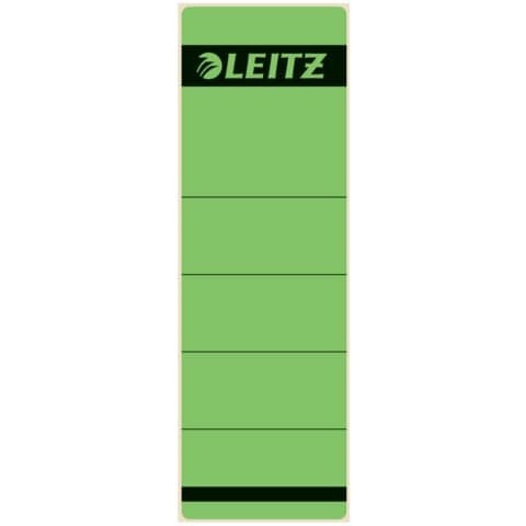 10 LEITZ Ordneretiketten 1642 grün für 8,0 cm Rückenbreite