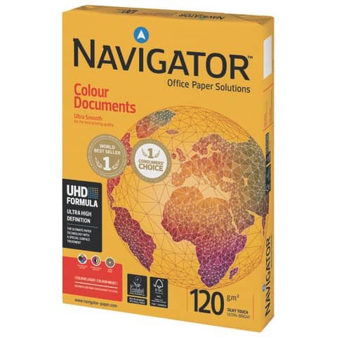 NAVIGATOR Kopierpapier Colour Documents DIN A4 120 g/qm 250 Blatt