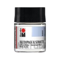 MARABU Servietten-Lack & Kleber - glänzend, 50 ml