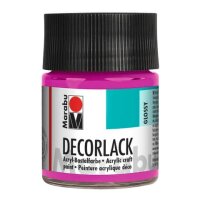 MARABU Decorlack Acryl - Magenta 014, 50 ml