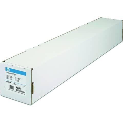HP Coated-Plotterpapierrolle - 914 mm x 45,7 m, 90 g/qm, Kern-Ø 5,08 cm