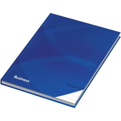 RNK Notizbuch Business - A4, Hardcover, liniert, 96 Blatt, blau