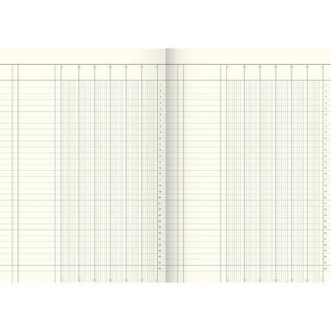 KÖNIG & EBHARDT Spaltenbuch - 6 Spalten, A4, 40 Blatt