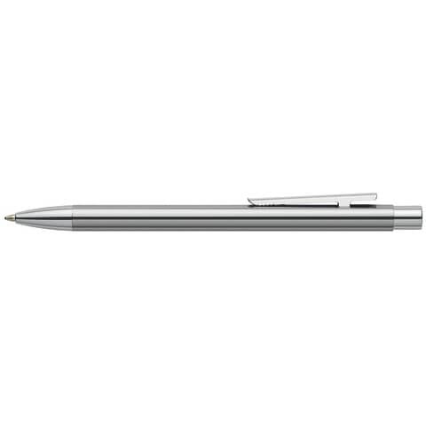 FABER CASTELL Kugelschreiber NEO Slim - B, Edelstahl, glänzend