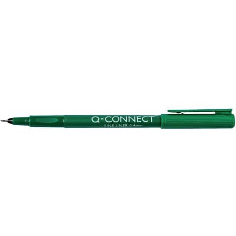 Q-CONNECT Feinschreiber 0,4 mm, grün