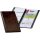 DURABLE Visitenkartenbuch VISIFIX® 96, 115 x 253 mm, braun