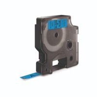 DYMO Schriftband D1 40916 S0720710, 9 mm schwarz auf blau