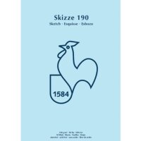 HAHNEMÜHLE Skizzenblock Skizze 190 DIN A3, 1 Block