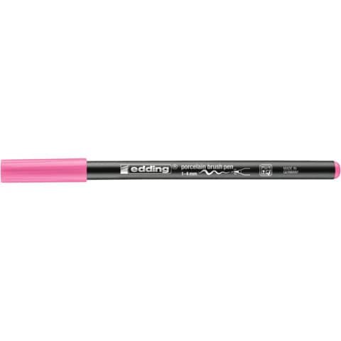EDDING 4200 Porzellanpinselstift - 1 - 4 mm, rosa