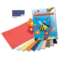 FOLIA Moosgummi - 29 x 40 cm, königsblau
