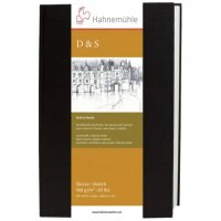 HAHNEMÜHLE Skizzenbuch D&S - A6, 140 g/qm, 62 Blatt