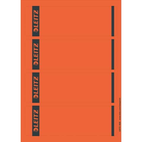 100 LEITZ Ordneretiketten 1685/2-25 rot