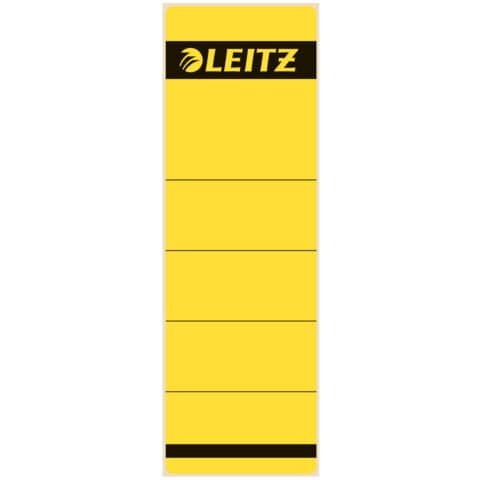 10 LEITZ Ordneretiketten 1642 gelb für 8,0 cm Rückenbreite