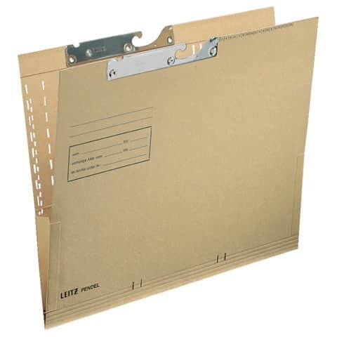 50 LEITZ Pendelhefter 2116 Karton naturbraun 1 x kaufmännische Heftung