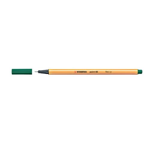 STABILO point 88 Fineliner grün 0,4 mm, 1 St.