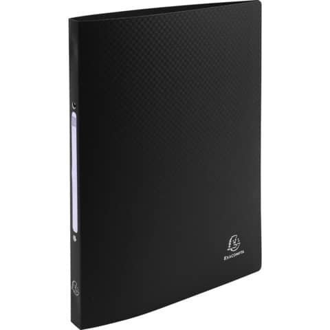 EXACOMPTA Schulordner - A4 PP schwarz