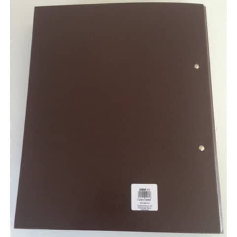PAGNA Ringbuch A4 Basic 2-Ring-Mechanik, braun