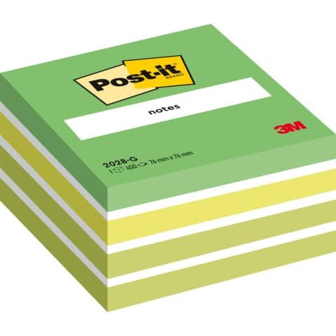 Post-it® Haftnotizen 2028G farbsortiert, 1 St.
