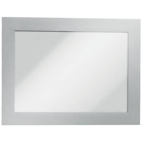 DURABLE Magnetrahmen selbstklebend DURAFRAME® silber A6, 2 St.
