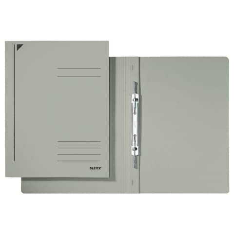 LEITZ 3040 Spiralhefter - A4, 250 Blatt, kfm. Heftung, Recycling-Karton, grau