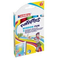 edding FUNTASTICS WINDOW FUN Kreidemarker farbsortiert...