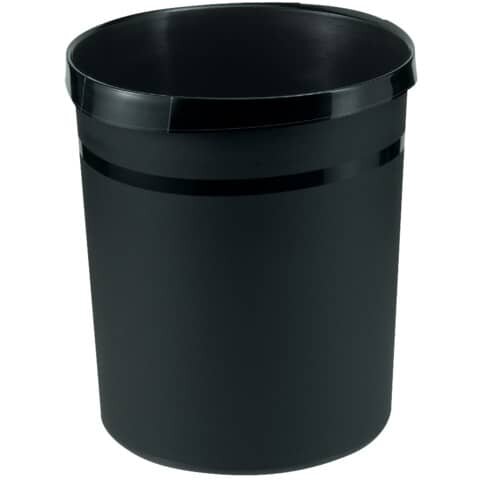 HAN GRIP KARMA Papierkorb 18,0 l schwarz