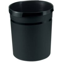 HAN GRIP KARMA Papierkorb 18,0 l schwarz