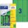 60 AVERY Zweckform Ordneretiketten L4754-20 grün