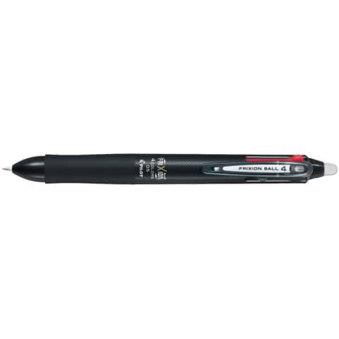 PILOT FriXion Ball 4 Tintenroller schwarz 0,25 mm, Schreibfarbe: farbsortiert, 1 St.