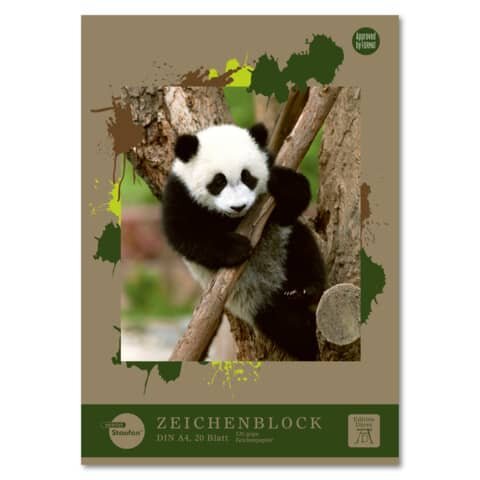 EDITION DÜRER Zeichenblock geleimt - A4, 20 Blatt, 120g/qm, sortiert