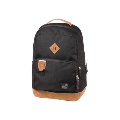 Walker Schulrucksack Concept Pure Eco Kunstfaser schwarz