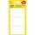 AVERY ZWECKFORM 3084 Universal-Etiketten, 66 x 38 mm, 6 Blatt/18 Etiketten, weiß
