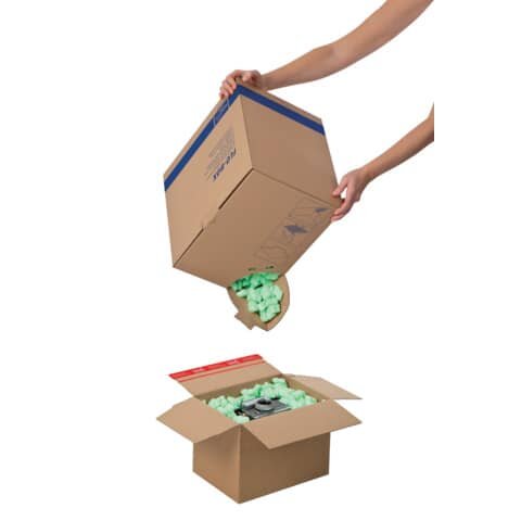 TIDYPAC Flo-Box Verpackungschips - 45 Liter
