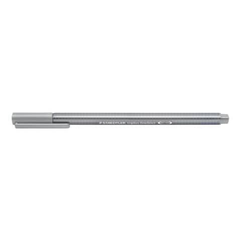 STAEDTLER Feinschreiber triplus® - 0,3 mm, silbergrau