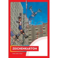 PVP Zeichenkarton - Block mit 10 Blatt, 190g/qm, A4