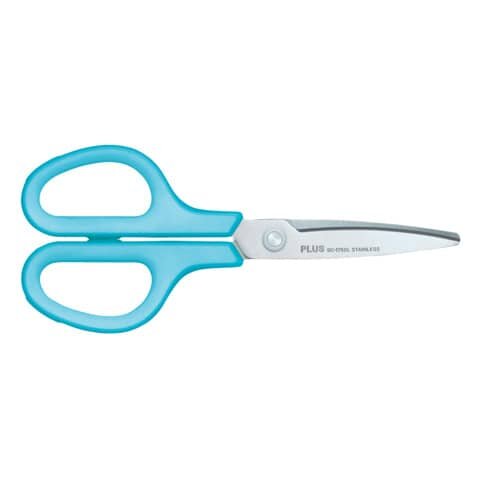 PLUS JAPAN Schere Fitcut Curve Linkshänder - 17,5 cm, blau
