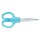 PLUS JAPAN Schere Fitcut Curve Linkshänder - 17,5 cm, blau