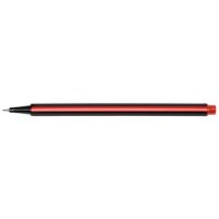 Q-CONNECT Fineliner 0,4 dreieckig rot