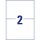 AVERY ZWECKFORM L8012-10 Antimikrobielle Etiketten - 210 x 148 mm, permanent, transparent, 20 Stück
