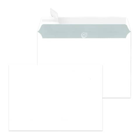 MAILmedia Briefumschläge DIN C5 ohne Fenster weiß haftklebend 500 St.