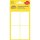 AVERY ZWECKFORM 3087 Universal-Etiketten, 54 x 35 mm, 6 Blatt/24 Etiketten, weiß