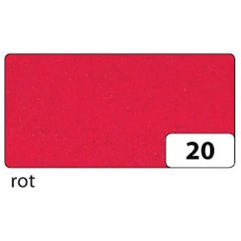 FOLIA Moosgummi - 20 x 29 cm, hochrot