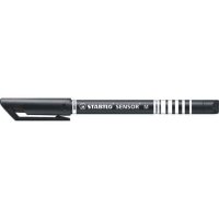 STABILO Fineliner mit gefederter Spitze - SENSOR M -...