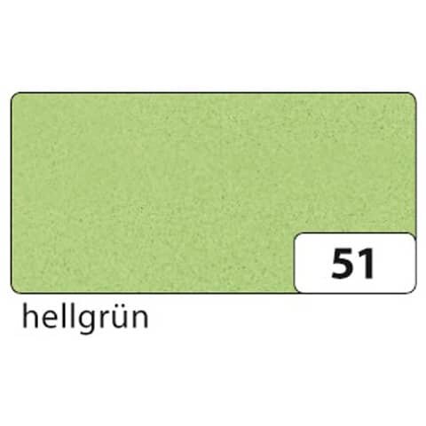 FOLIA Moosgummi - 20 x 29 cm, hellgrün