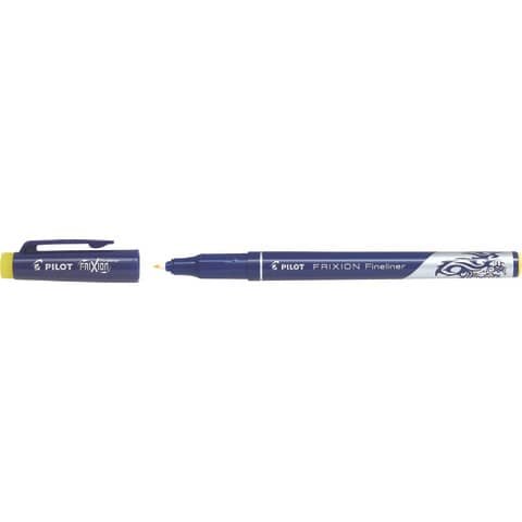 PILOT Fineliner FriXion - 0,45 mm, gelb, radierbar