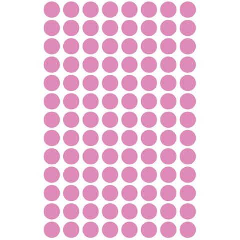 AVERY Zweckform Klebepunkte 3111 rosa Ø 8,0 mm, 416 St.