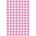 AVERY Zweckform Klebepunkte 3111 rosa Ø 8,0 mm, 416 St.